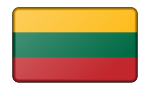 Flag of Lithuania (bevelled)